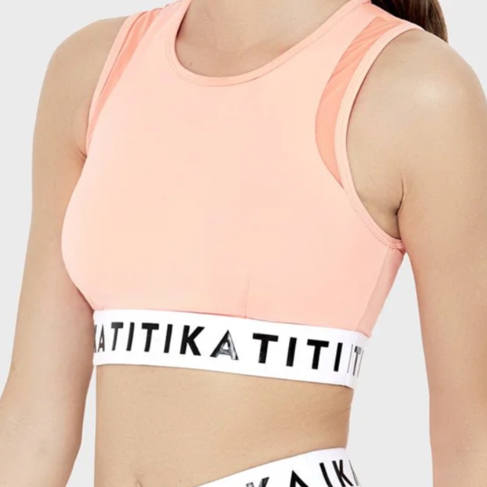Sports bra crop top